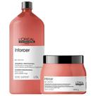 Kit loreal inforcer shampoo 1500 ml e máscara 500 g Kit loreal inforcer shampoo 1500 ml e máscara 500 g