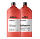 Kit loreal inforcer shampoo e condicionador 1500 ml cada Kit loreal inforcer shampoo e condicionador 1500 ml cada