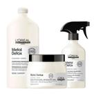 Kit loreal metal detox shampoo 1.5l+mascara 500g+spray 500ml
