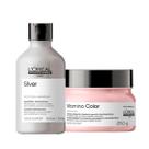 Kit LOreal para Cabelos Coloridos Shampoo e Máscara -L'oreal Kit LOreal para Cabelos Coloridos Shampoo e Máscara -L'oreal