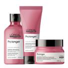Kit loreal pro longer sh300ml + cond200ml + masc250gr