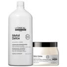 Kit Loréal Professionnel Metal Detox Shampoo 1,5l+másc 500g