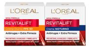 Kit Loréal Revitalift: Antirrugas Extra Firmeza - Dia/noite