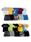 Kit Lote 6 Conjuntos Infantil Menino Masculino Atacado Barato 2 ao 12