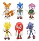 Kit Lote De Miniaturas Bonecos Action Figure Sonic 7cm A2