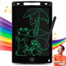 Kit Lousa Mágica Infantil 8.5 LCD Com Caneta Botão Apagar