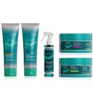 Kit Lowell Cacho Magico Shampoo 240ml Mascara, Creme, Gelatina e Ativador Kit Lowell Cacho Magico Shampoo 240ml Mascara, Creme, Gelatina e Ativador