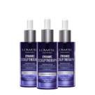 Kit Lowell Dynamic Scalp Therapy Sérum Antiqueda Extra (3 unidades)