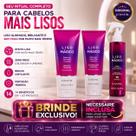 Kit Lowell Liso Magico Shampoo, Condicionador e Fluido
