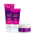 Kit Lowell Liso Mágico Shampoo, Condicionador e Máscara Antifrizz