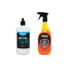 Kit lubrificante cera bike Algoo Premium + desengraxante Kit lubrificante cera bike Algoo Premium + desengraxante
