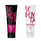 Kit Lubrificante e Dessensibilizante Íntimo Sedenta Por Conforto com Glitter e Sedenta Molhada Beijável