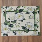 Kit Lugar Americano Camélias Retangular 02 Peças