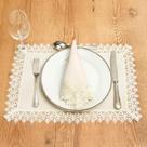 Kit Lugar Americano Java Renda Inglesa 35cm x 50cm 02 Peças Argivai -
