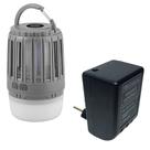 Kit luminaria mata inseto recarr + repelente eletro