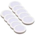 Kit Luminária Plafon LED Redondo de Sobrepor 24W - 4000K Com 10 Unidades (520,0052) - Noll LED