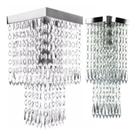 Kit Lustre De Acrílico, Belíssimo Para Sala De Estar