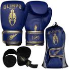 Kit Luva Boxe Muay Thai Bandagem 5 Metros Olimpo Legendary