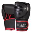 Kit Luva Boxe Naja Viper Muay Thai Bandagem Protetor 12 OZ