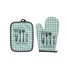 Kit Luva Culinária Térmica 2 Peças Fogão Cozinha Clink 25cm