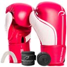 Kit Luva de Boxe e Muay Thai First FX1 Bandagem Bucal Pretorian Kit Luva de Boxe e Muay Thai First FX1 Bandagem Bucal Pretorian