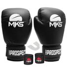 Kit luva de boxe muay thai prospect + bandagem 2,55m + protetor bucal - mks (escolha o seu modelo) Kit luva de boxe muay thai prospect + bandagem 2,55m + protetor bucal - mks (escolha o seu modelo)