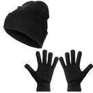 Kit Luva e Touca lã de Inverno Conforto e Estilo para o Frio