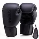 Kit Luva Fheras Profissional Treino Luta Boxe Muay Thai + Mochila