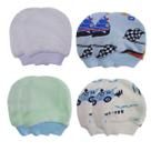 Kit Luvinha Bebe Algodão Infantil Sortida Maternidade Enxoval Rescem Nascido Menino 4 pares