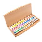 Kit Luxo Nevskaya White Nights Estojo Madeira com 48 Pastilhas Aquarela Kit Luxo Nevskaya White Nights Estojo Madeira com 48 Pastilhas Aquarela