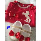 Kit Luxo Para Bebê Com 3 Peças Kit Luxo Para Bebê Com 3 Peças