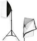 Kit Luz Contínua Softbox 50 X 70 + Tripe 2m Estúdio Vídeo