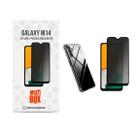 Kit M14 - Capa Transparente + Pelicula de Ceramica Fosca Matte Samsung Galaxy M14