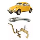 Kit Maçaneta Alça Puxador Fechadura Capô Mala Fusca 71 A 96