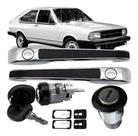Kit Maçaneta + Cilindro Externa Passat 1977 a 1988 Cromado