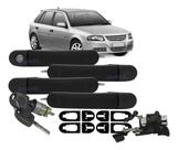 Kit Maçaneta Externa Cilindro Gol G4 4 Portas Eletrico