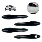 Kit Maçaneta Externa Dianteira Traseira Preta Sportage 11 16