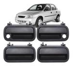 Kit Maçaneta Externa Porta Corsa Classic 2006 a 2016 Todos