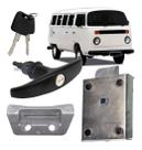 Kit Maçaneta Fechadura Batente Kombi Clipper 1970 Ate 1997