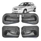 Kit Maçaneta Interna Porta Corsa 1994 a 1999 Classic até 2009 - Cinza
