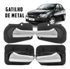 Kit Maçaneta Interna Porta Corsa Classic Cromada Metal