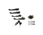Kit maçanetas e cilindros santana g2 versailles cor cromado Kit maçanetas e cilindros santana g2 versailles cor cromado