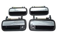 Kit Maçanetas Externas 4 Portas Cromada compatível com Toyota Hilux 1992 A 2004 Kit Maçanetas Externas 4 Portas Cromada compatível com Toyota Hilux 1992 A 2004