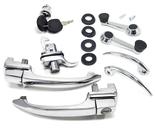 Kit Maçanetas Portas Cilindro Ignição Fecho Motor Manivelas Vidro e Maçanetas Internas compatível com Fusca 1970 A 1977