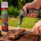 Kit Maçarico Isqueiro Culinário Profissional Refil Gás 250ml