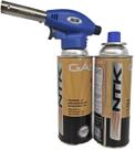 Kit Maçarico Portátil Culinário bullfire M5 + 2 Refis NTK Kit Maçarico Portátil Culinário bullfire M5 + 2 Refis NTK