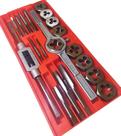Kit Macho E Tarracha Jogo 20 Peças Profissional Aço GRC15 - Lee Tools