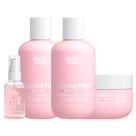 Kit Magic Beauty Crystal Glow - Shampoo 250ml e Condicionador 250ml e Máscara 200g e Sérum 60ml