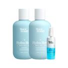 Kit Magic Beauty Hydra Hero - Shampoo 250ml e Condicionador 250ml e Leave-In 120ml Kit Magic Beauty Hydra Hero - Shampoo 250ml e Condicionador 250ml e Leave-In 120ml