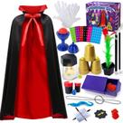 Kit mágico Patifeed com fantasia de mágico para crianças de 6 a 12 anos Kit mágico Patifeed com fantasia de mágico para crianças de 6 a 12 anos
